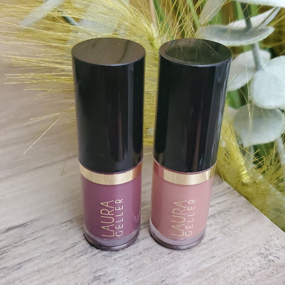 🆕️ LAURA GELLER Treat-N-Go Tinted Lip Oil Set (FIRST PLACE & FINISH LINE)